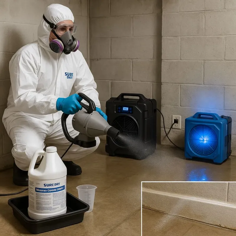 Sanitization and Odor Removal process in Beloit, WI